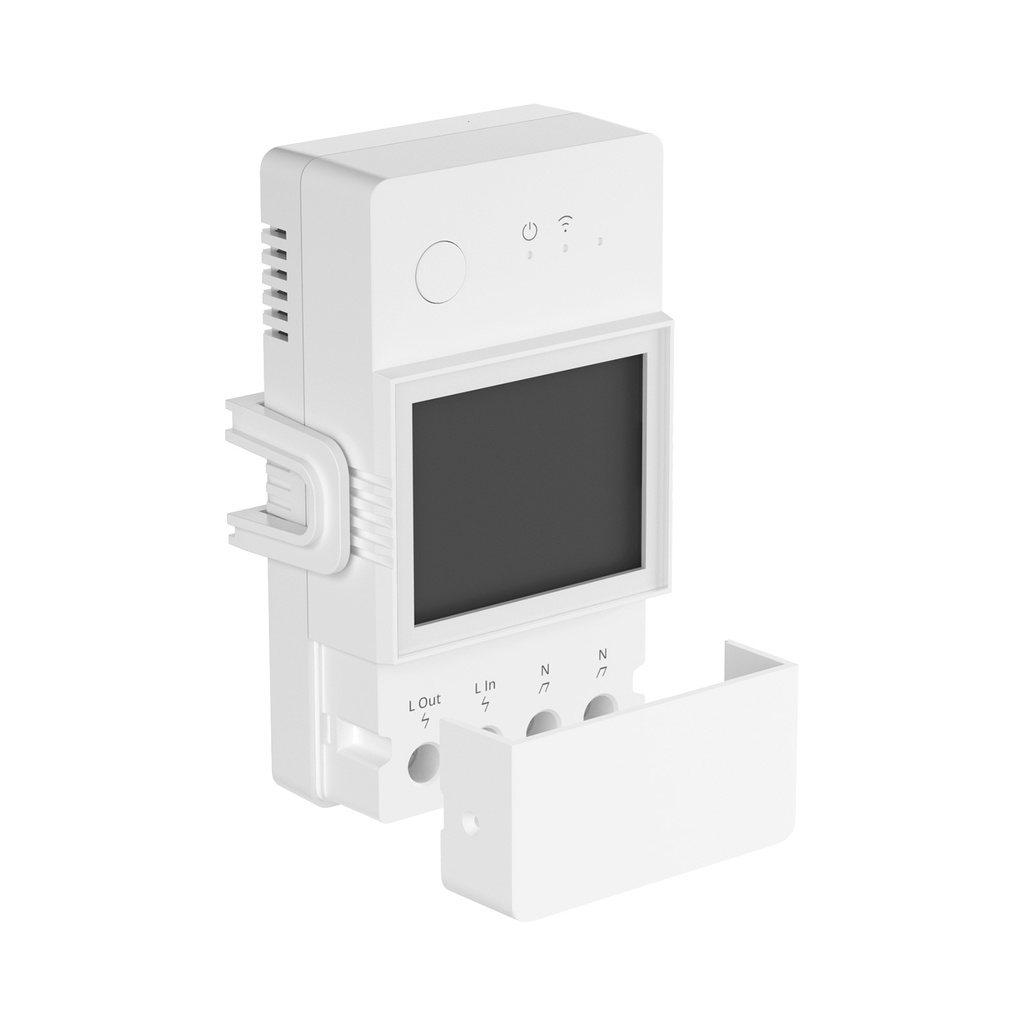 POW Elite R3 (16A) WiFi-älyrele tehomittarilla ja LCD-näytöllä SONOFF