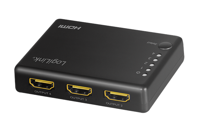 HD0036 HDMI- jakaja 1in 4 out Logilink