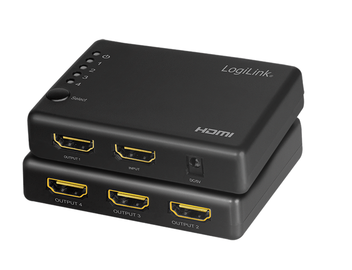 HD0036 HDMI- jakaja 1in 4 out Logilink