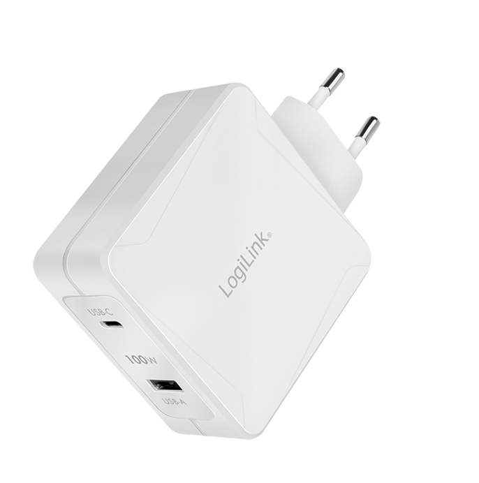 USB Virtalähde 100W USB-C, USB-A PD 5-20V