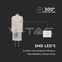 LED-polttimo G4, 4000K 1,5W/100 lm.