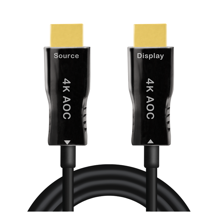 Optinen HDMI kaapeli, U/U, 4K/60 Hz, AOC, 50m. Logilink