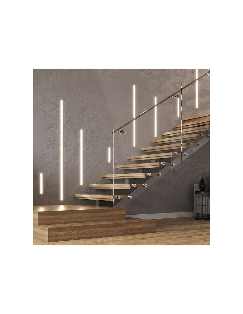 LED-profiili pinta-asennus ALUMIINI  opaalikannella, 31x12mm. 3m.