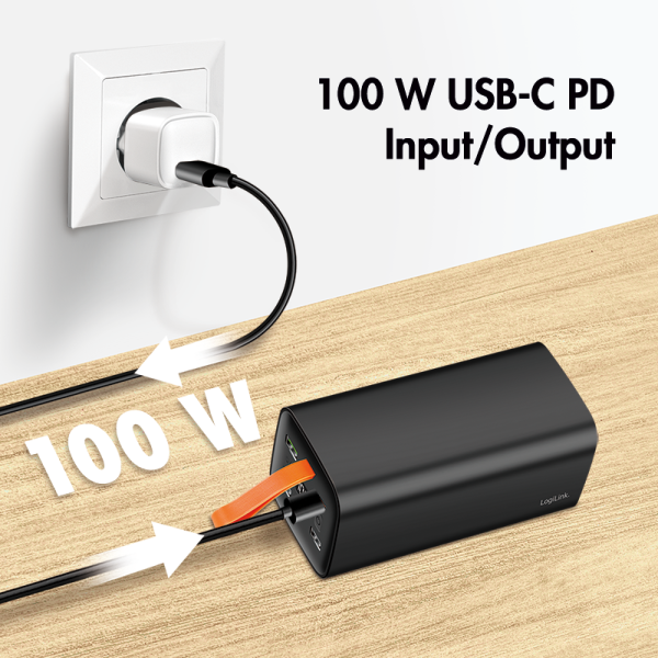 Varavirtalähde 50 000 mAh, QC 3.0 ja PD 3.0 100 W,