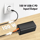 Varavirtalähde 50 000 mAh, QC 3.0 ja PD 3.0 100 W,