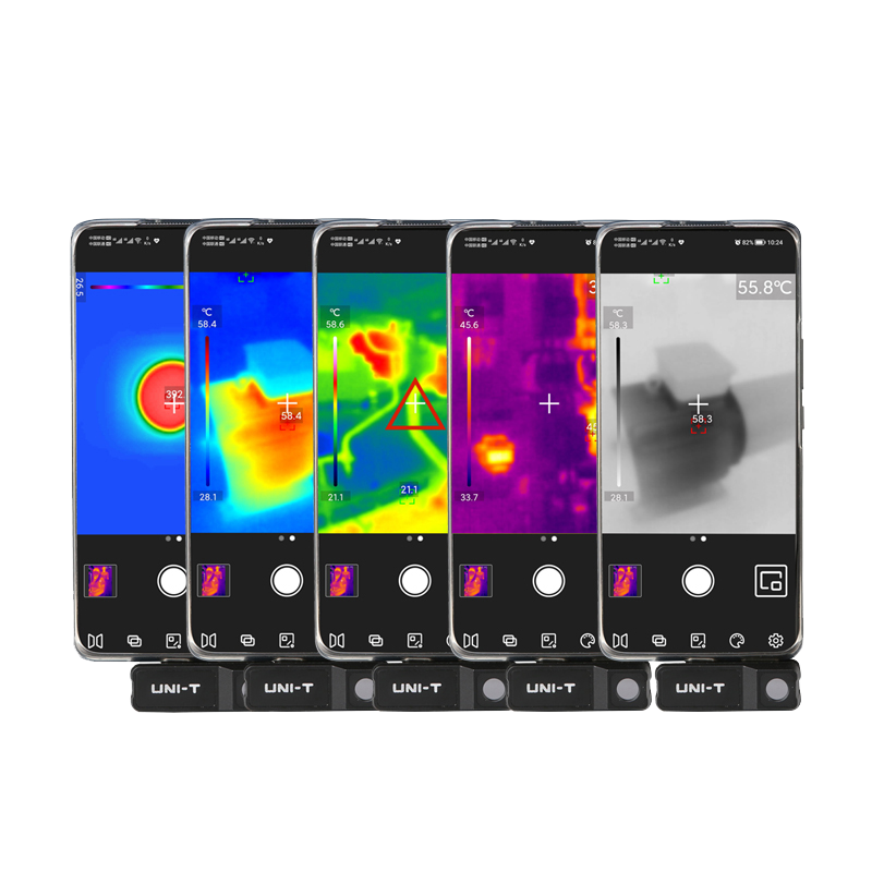 UTi120M Älypuhelimen lämpökameramoduuli Android, UNI-T