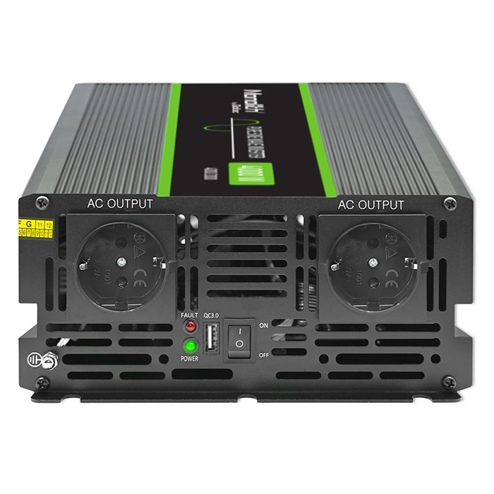Inverttteri, puhdas siniaalto, 2000W/4000W, 12Vdc