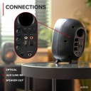 RS60 aktiivi hylly kaiutin sarja – kompakti 120 W kokonaisteho, Bluetooth 5.0, optinen sisääntulo, Audizio