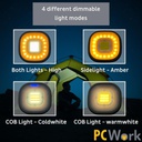 Teltta/puomilyhty LED, IPX4, USB