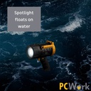Hakuvalo, marine LED IPX7, 1590lm. USB-C