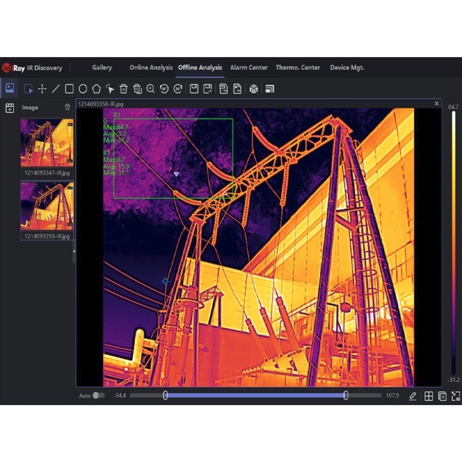 CX200SE+ lämpökamera, Raythink
