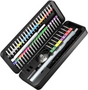 58-in-1 sähköruuvimeisseli ja 50-osainen tarkkuuskärkisarja, Goobay