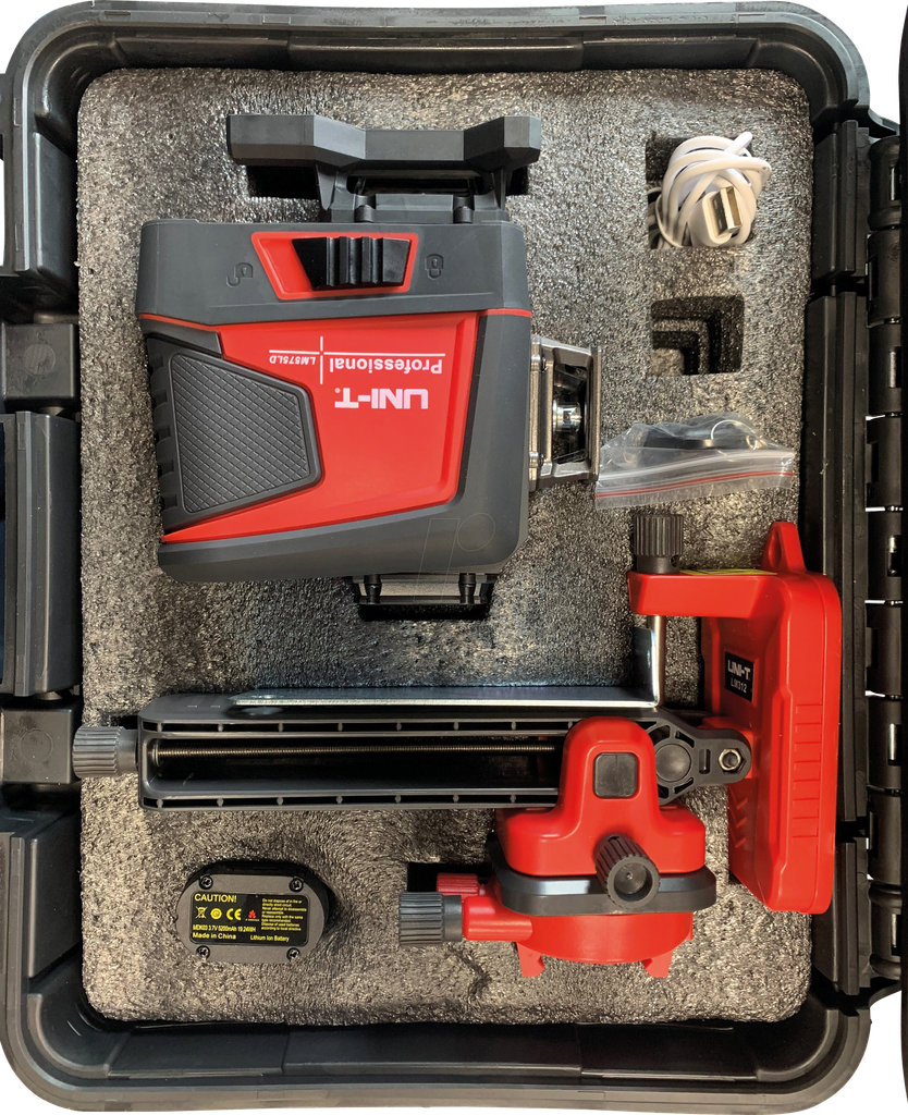 LM575LD, 3D linjalaser 360°, UNI-T