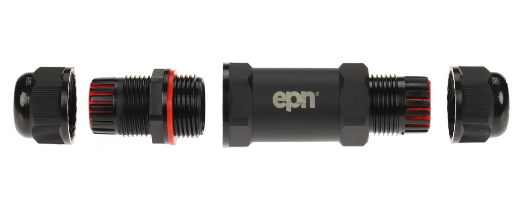 Kaapelijatko M25+ 4kpl. WAGO 221-2411, EPN