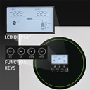 Off-grid-hybridi-invertteri 3500, LiFePO4-, AGM-, GEL- ja Deep Cycle, QOLTEC