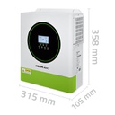 Off-grid-hybridi-invertteri 3500, LiFePO4-, AGM-, GEL- ja Deep Cycle, QOLTEC