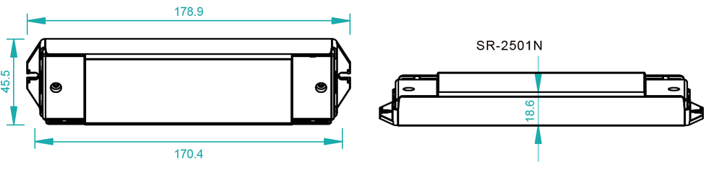 sr-2501n-size