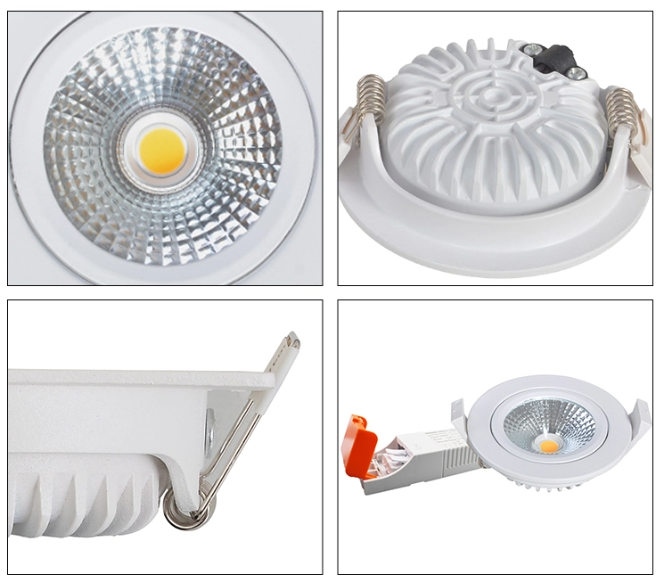 LED alasvalo himmennettävä 3000K/7W, IP65