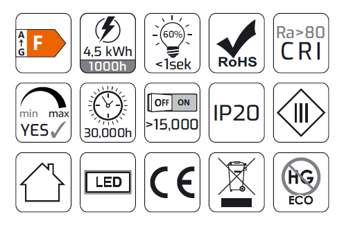 LED-nauha Comfort line 9W/m. 60LED/m. 900lm. 3000K