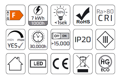 LED-nauha Comfort line 14W/m. 120LED/m. 1400lm. 3000K