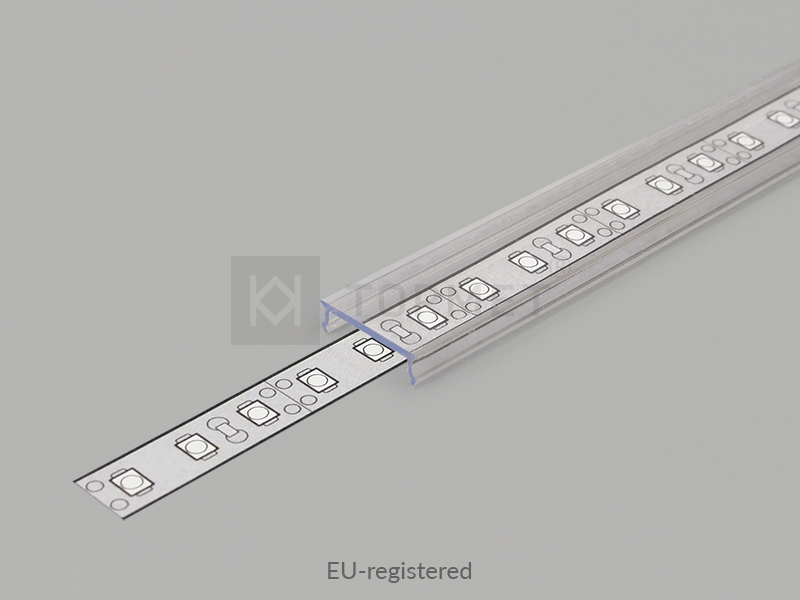 LED profiili SMART16 2m. Anodisoitu, harmaa. 2m.