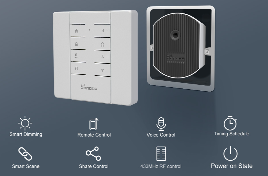 Älyhimmennin RF/Wi-Fi, SONOFF