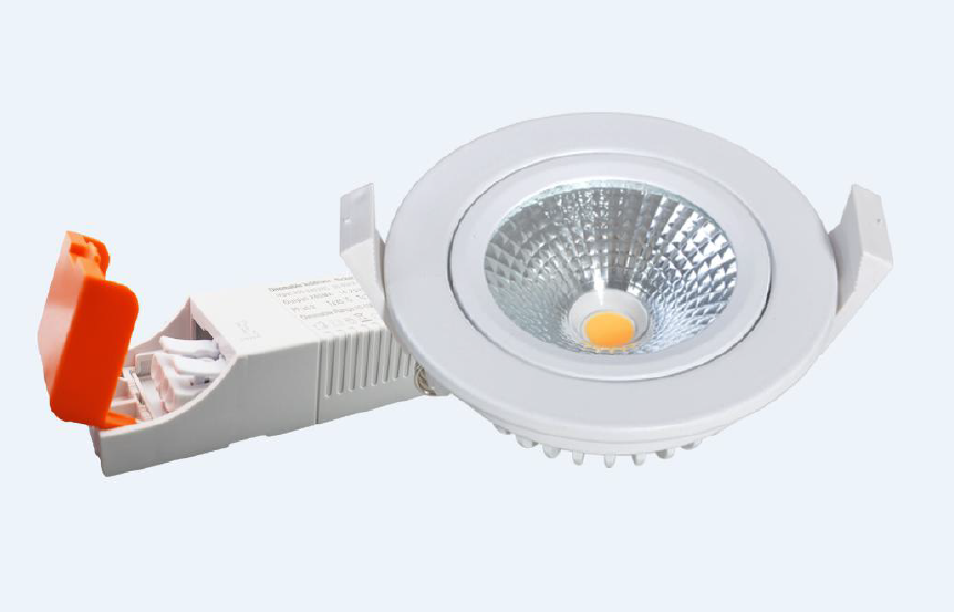 LED alasvalo himmennettävä 3000K/7W, IP65