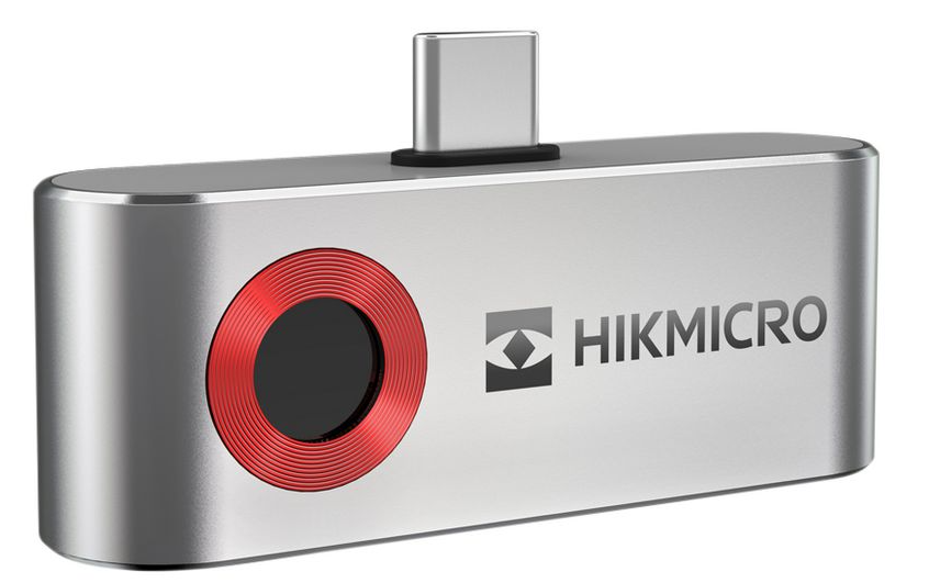 Lämpökamera USB-C 5 ... 100°C, 25Hz, IP40, HikMicro