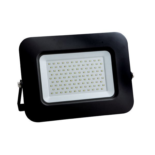 LED valonheitin 100W, 4500K, 8500lm. musta 70cm. johto