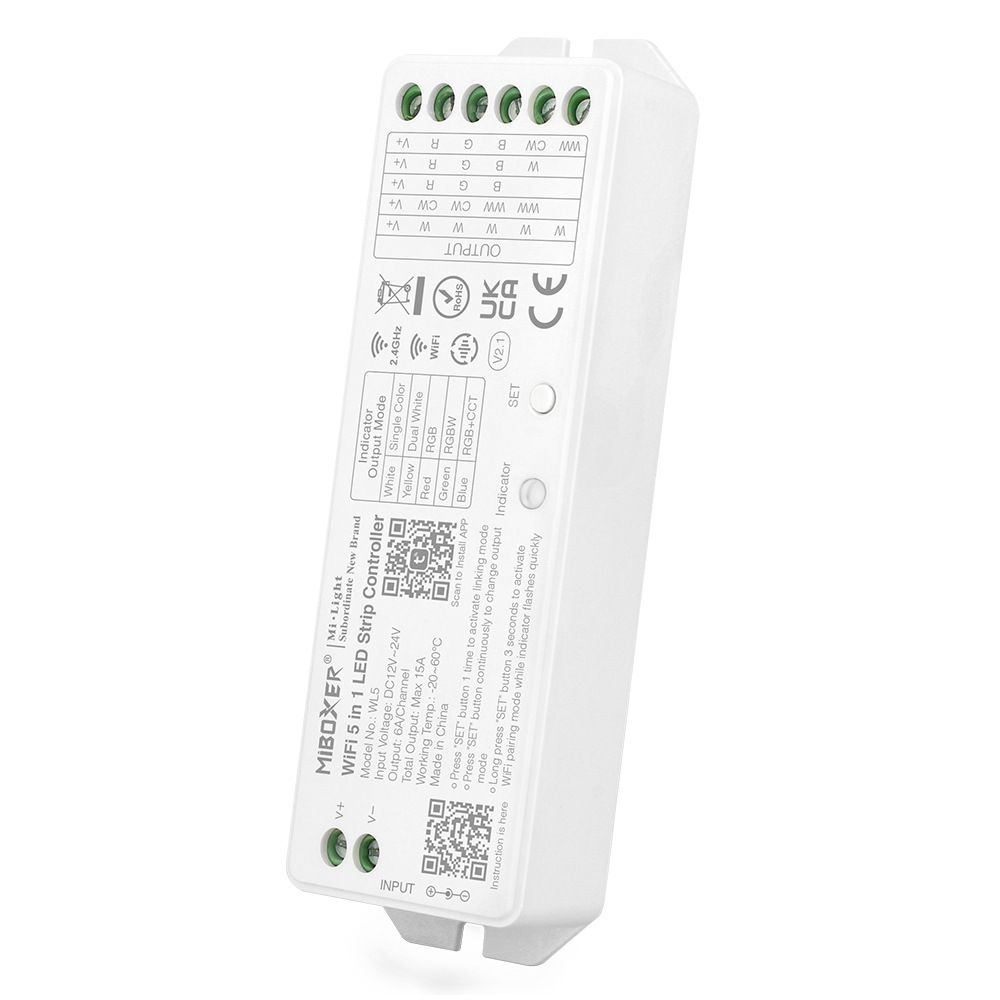 5 in 1 LED ohjain WiFi/RF Mi-Boxer