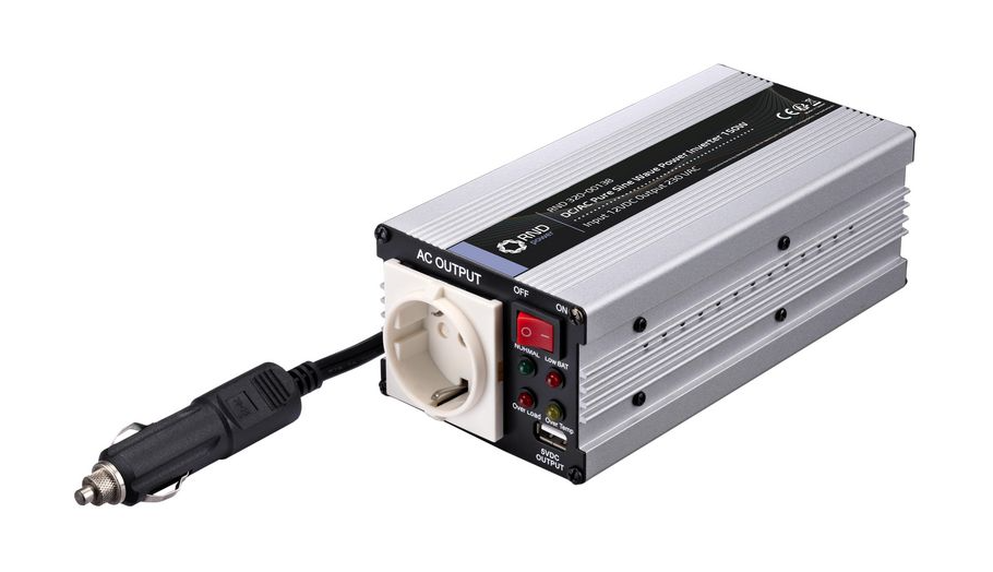 Siniaaltoinvertteri 150W, 12Vdc/230VAC