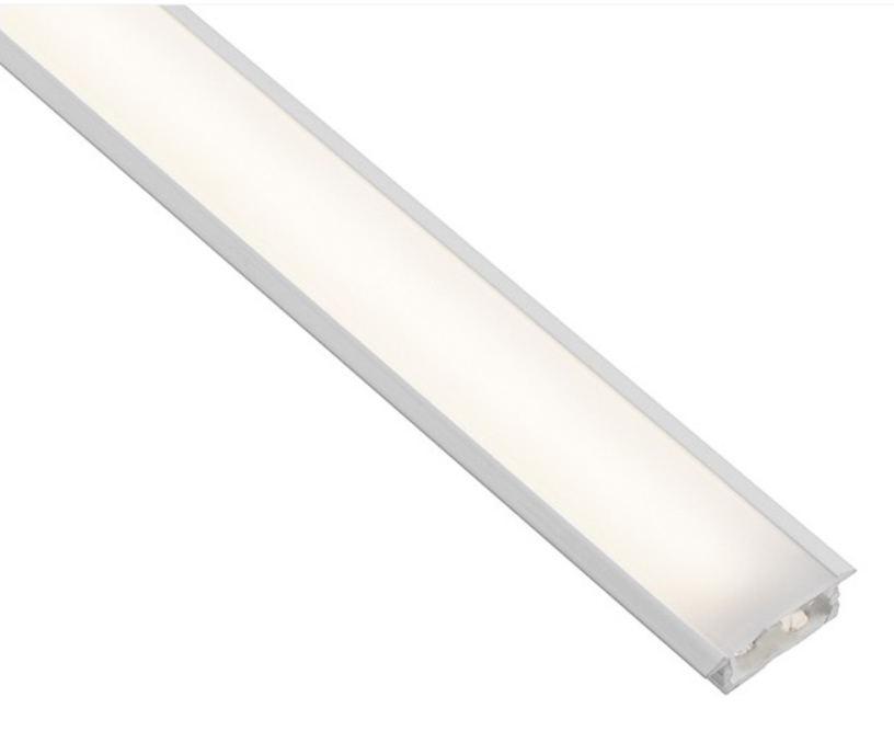 LED Profiili INLINE-Z Uppo 24x6mm. 2m. opaali kansi, Valkoinen Design Light