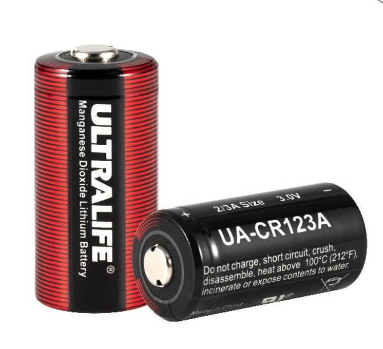 Litium paristo CR123A BULK, ULTRALIFE