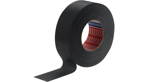 Kangasteippi TESA 4651 19mm. x 25m.  Musta
