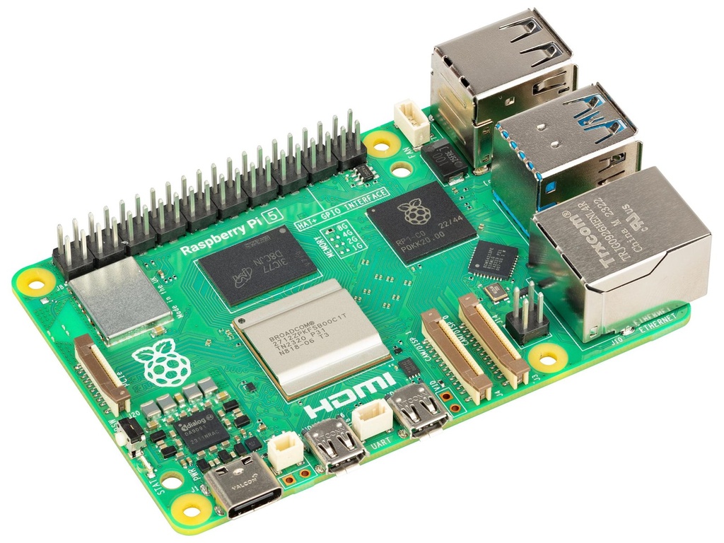 Raspberry Pi 5 B, 4x 2,4 GHz, 2 Gt RAM  WLAN/BT