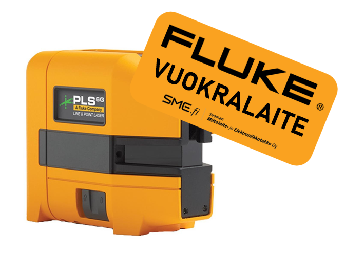 FlukePLS 6G ‑linjalaser Vihreä Laser VUOKRALAITE!!