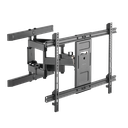 TV-seinäteline, 37–80&quot;, kallistuva, kääntyvä, enint. 60 kg.