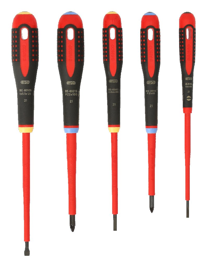 Ruuvitalttasarja ERGO™ VDE 5kpl. BE-9882S, BAHCO