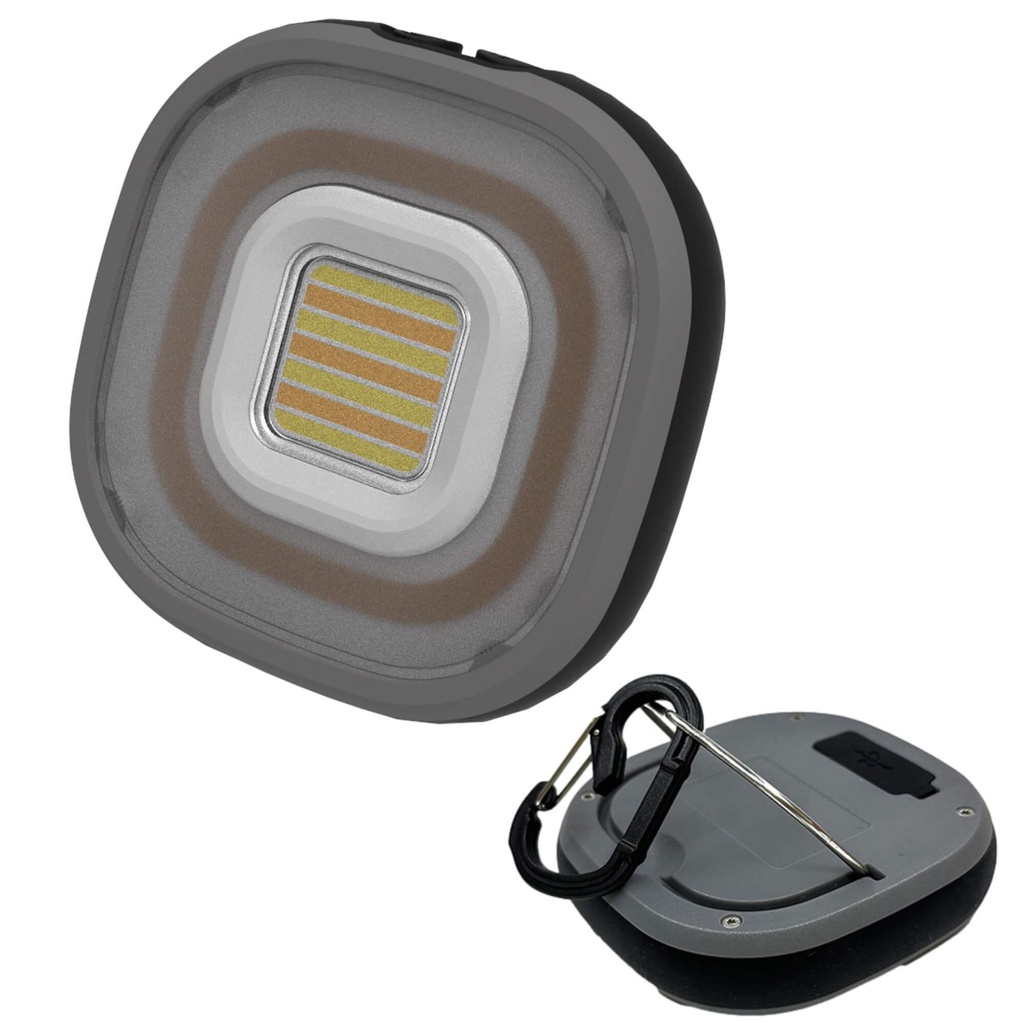 Teltta/puomilyhty LED, IPX4, USB