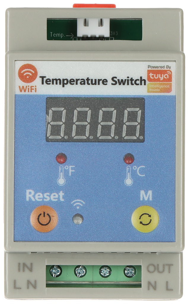 Älyrele Lämpötilaohjauksella, Wi-Fi, Tuya Smart