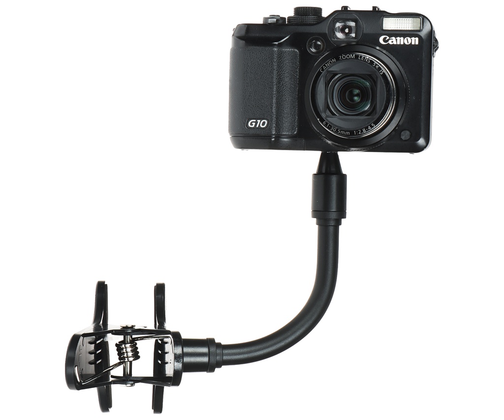 BF25 Säädettävä klipsikiinnike kameroille ja puhelimille