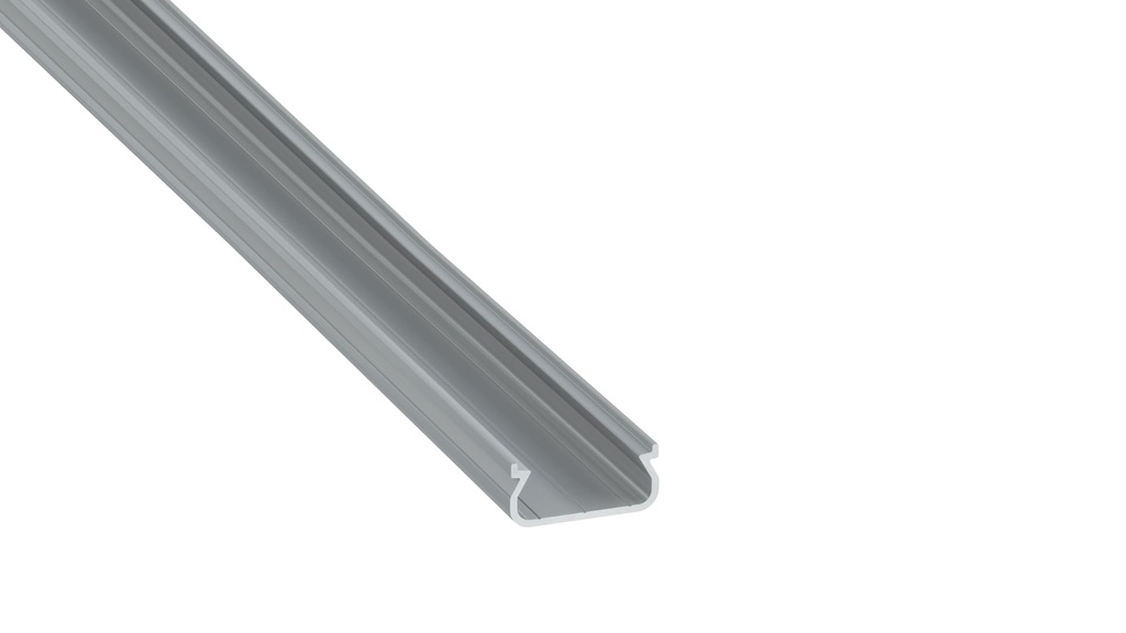 LED-profiilisetti Eloksoitu alumiini 202cm. Sis päätypalat 2kpl. TEKKNI