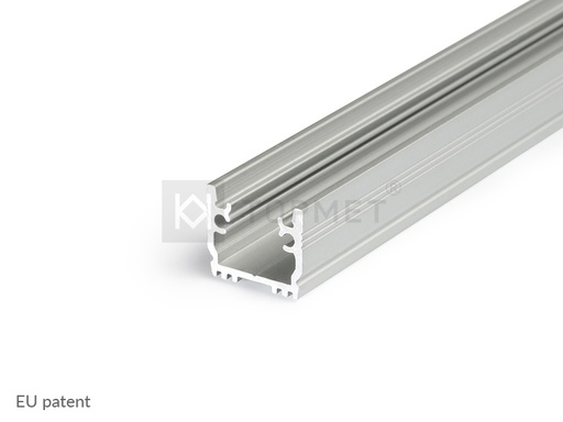 [B1020020] LED profilili FLOOR12  2m. anod.