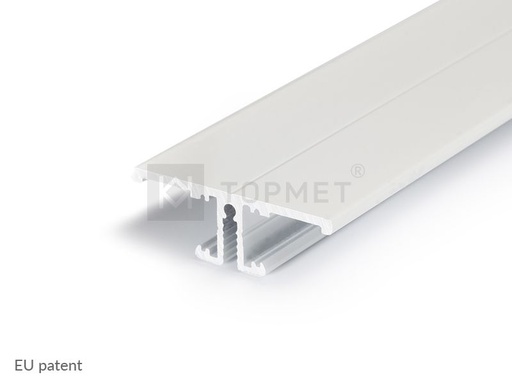 [90030001] LED profiili BACK10 2m. Valkoinen