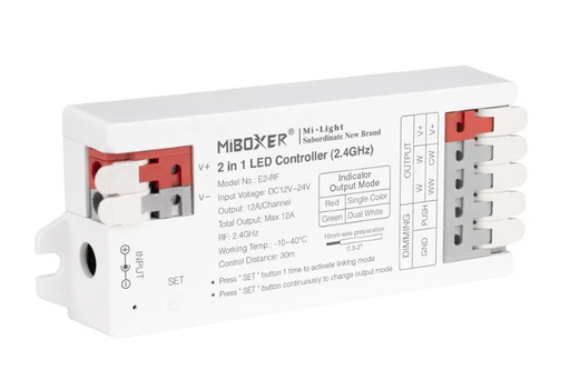 [E2-RF] E2-RF 2 in 1 LED ohjain /RF Mi-Boxer