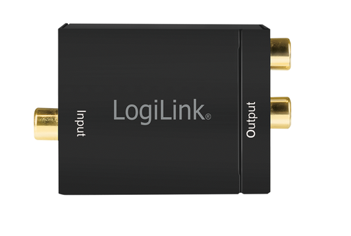 [CA0100] CA0100 D/A muunnin Toslink / RCA-2xRCA Logilink