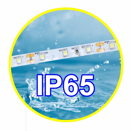 [R-2835-300-65-40K-02] LED-nauha IP65 4000K, 12W/m. 1080 lm/m. 5m./rll