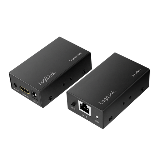 [HD0023] HDMI-Extenderi lähiverkon yli, 60 m, 1080p/60 Hz, POC, IR, Logilink