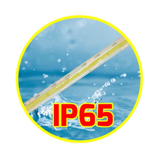 [R-COB-480-8-65-40K-03] LED-nauha COB 4000K, 11W/m. CRI≥80, IP65, Design Light